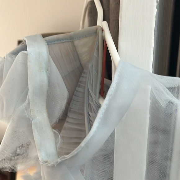 Milla One Shoulder Midi Tulle Dress - Picture 12 of 13